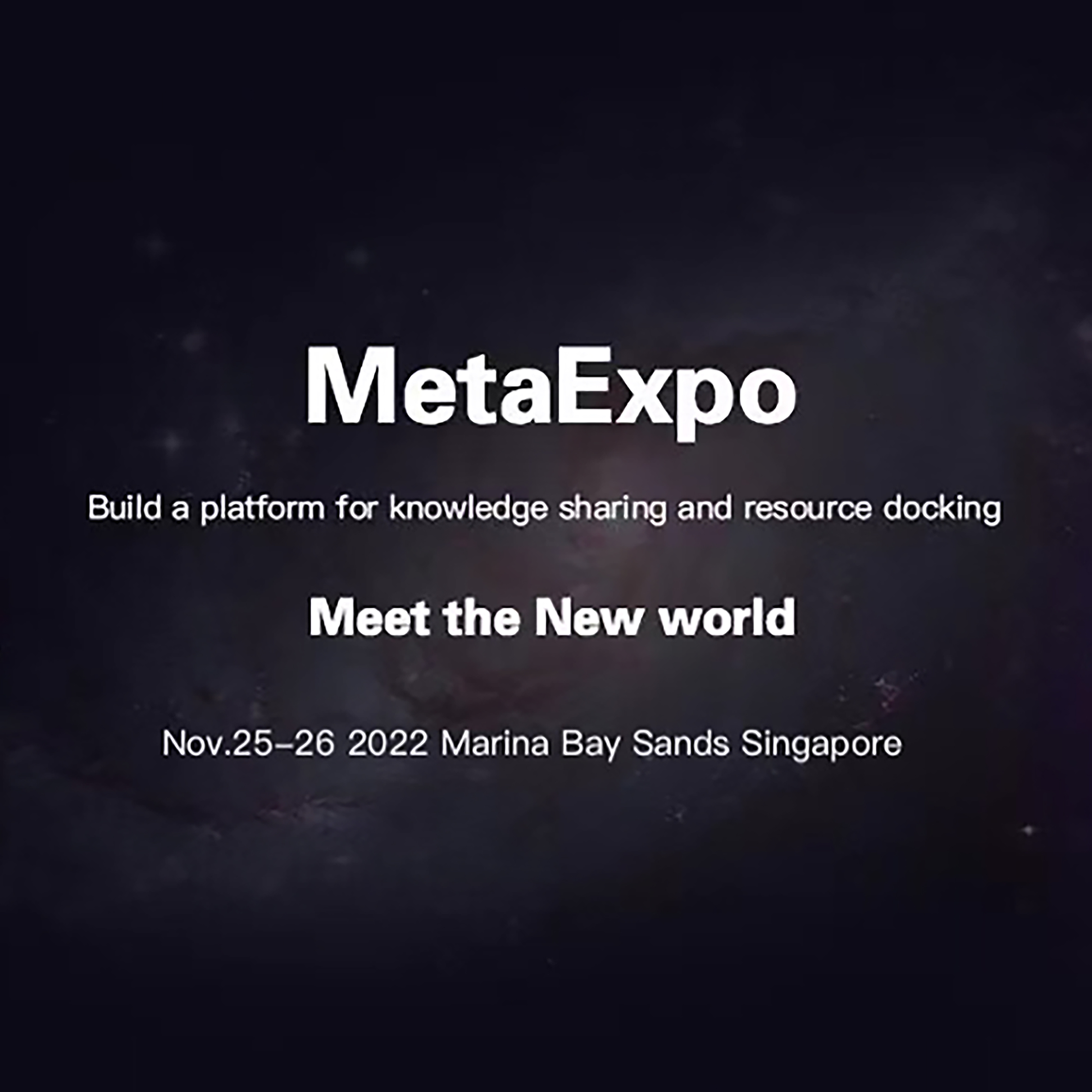 2022 Meta Expo Singapore Web3 Summit
